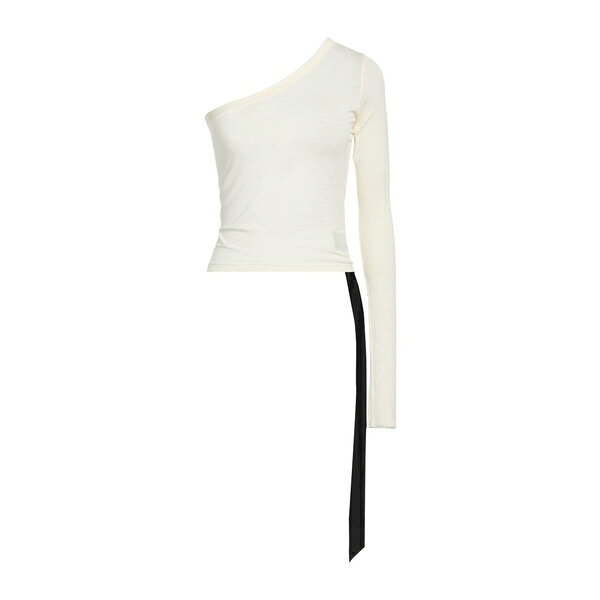 【貨物輸送無料】 リックオウエンス レディース プルオーバー トップス Tops White