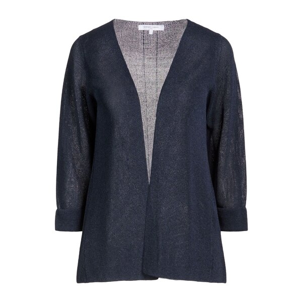 【貨物輸送無料】 ジェラルド・ダレル レディース ジレー アウター Cardigans Blue