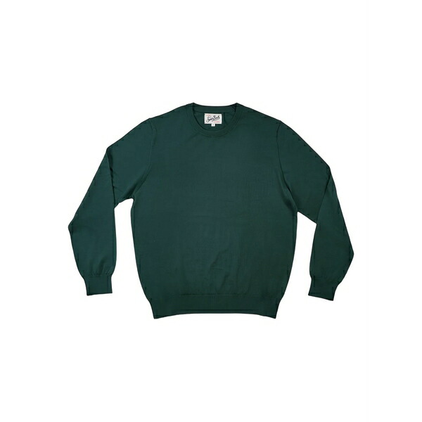 エムシーツーセイントバース メンズ 編み物\u0026プルオーバー アウター Crew-neck long-sleeve sweater Green