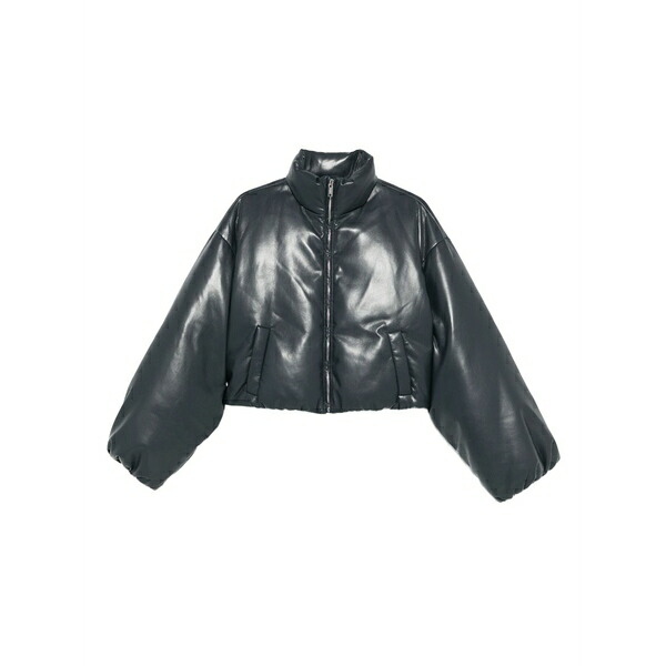 ナヌーシュカ レディース 上衣＆上衣 アウター Puffer zip-front jacket Blue
