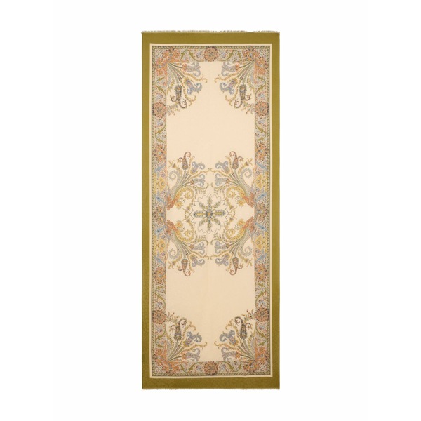 エトロ レディース えり巻き・袈裟・えり巻き 付属物 Floral jacquard scarf Neutrals