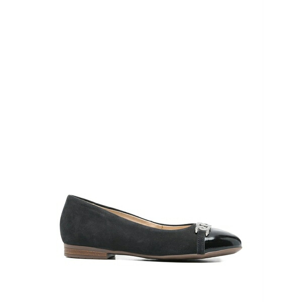 アラ レディース サンダル シューズ Chain-detail ballet flats Black|asty
