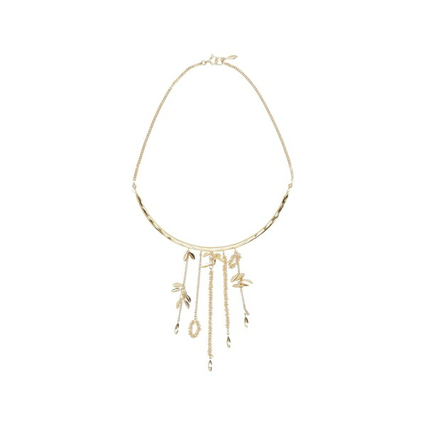イザベル マラン レディース ネックレス・チョーカー・ペンダントトップ アクセサリー Leaf-pendant necklace Gold|asty