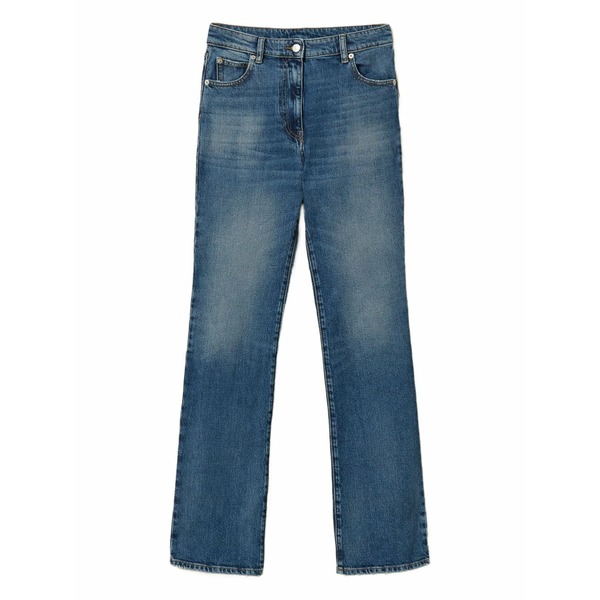 ツイン仕掛ける レディース ジーンズズボン下 ボトムス Five-pocket  jeans Blue