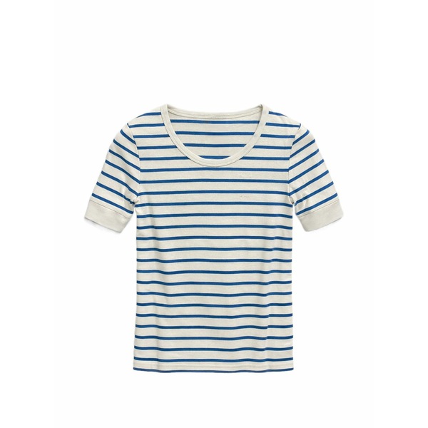アーペーセー レディース Tシャツ トップス Striped t-shirt Neutrals｜asty