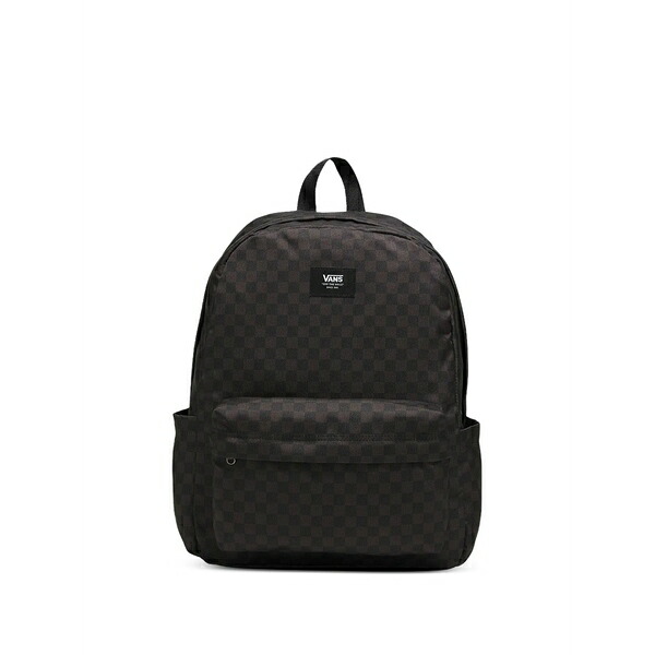 バンズ メンズ バックパック・リュックサック バッグ Old skool check-pattern backpack Black