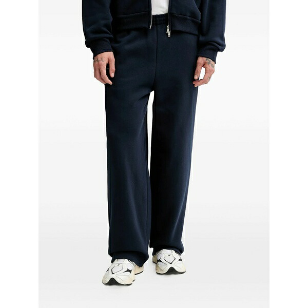 パンガイア メンズ カジュアルパンツ ボトムス Elasticated track pants Blue｜asty