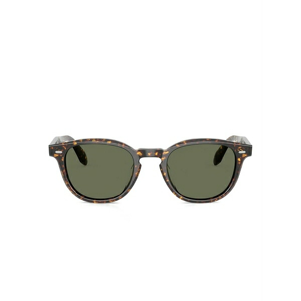 オリバーピープルズ メンズ サングラス・アイウェア アクセサリー Tortoise-shell sunglasses Brown|asty