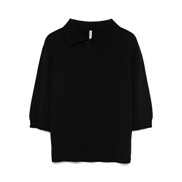 リビアナコンティ レディース プルオーバー トップス Long sleeve top Black