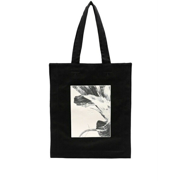 ワイスロバート・エドワード・リー メンズ トートバッグ 御徒面子 Floral-print tote bag Black
