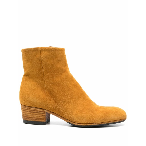 パンタネッティ レディース ブーツ シューズ 40mm suede boots Yellow｜asty