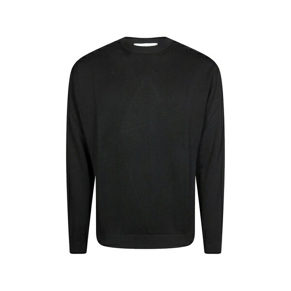 ダニエル フィエゾリ メンズ 編み物\u0026プルオーバー アウター Fine-knit jumper Black