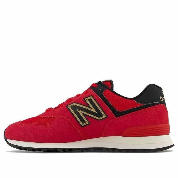 New Balance ニュー平衡にする メンズ スニーカー  【New Balance 574 \u0027Chinese New Year - Team Red\u0027 ML574OX2】  大きさ US_M_4.5
