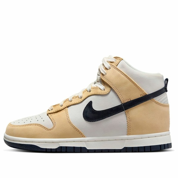 Nike ナイキ レディース スニーカー 【(WMNS) Nike Dunk High Premium 'Sesame Obsidian' DX2044-101】 サイズ US_7.5(24.5cm)|asty