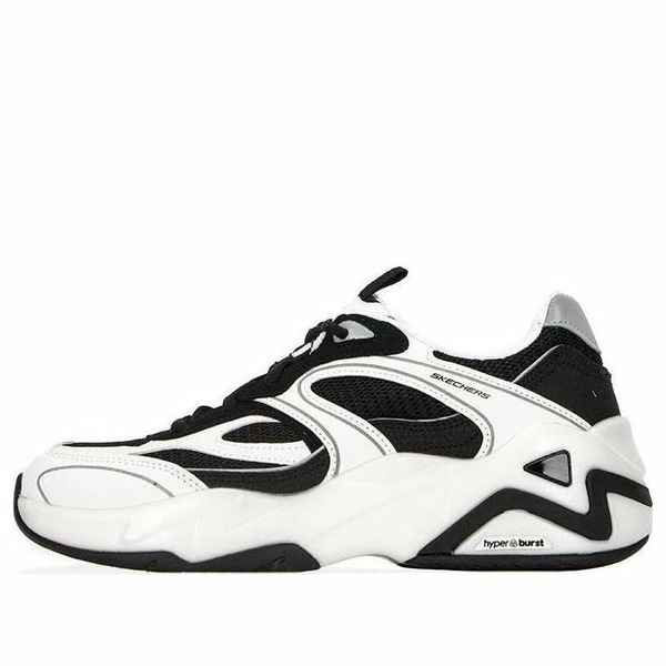 Skechers スケッチャーズ レディース スニーカー  【(WMNS) Skechers DLITES Hyper Burst \u0027White Black\u0027 149983-WBK】  大いさ US_7(24.0糎)