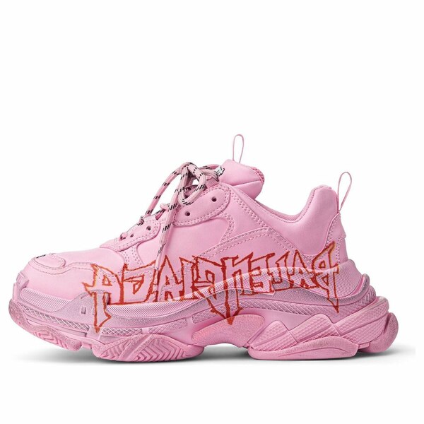 Balenciaga バレンシアガ レディース スニーカー  【(WMNS) Balenciaga Triple S Diy Metal \u0027Pink Black Red\u0027 524039W2FAY5016】  大きさ US_6(23.0珊)