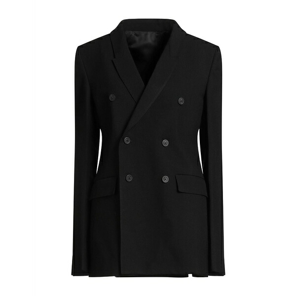 【送料無料】 リックオウエンス レディース ジャケット&ブルゾン アウター Blazers Black|asty