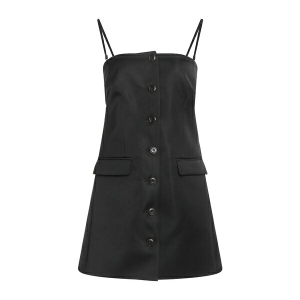 【送料無料】 ナヌーシュカ レディース ワンピース トップス Mini dresses Black