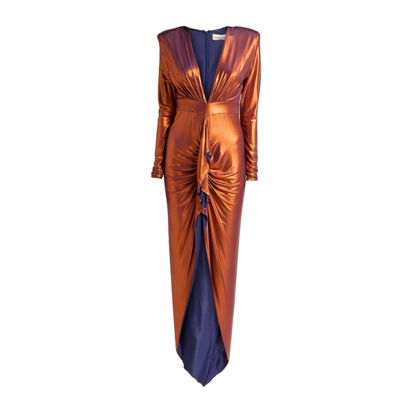 【送料無料】 アレクサンドル・ボーティエ レディース ワンピース トップス Maxi dresses Orange