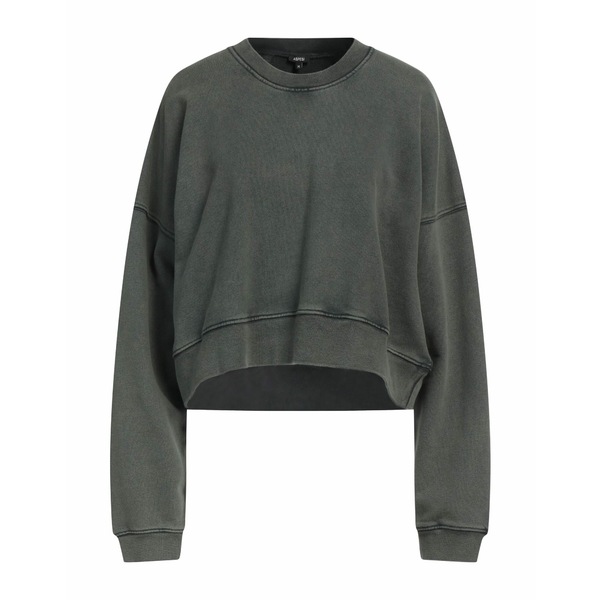 【送料無料】 アスペジ レディース パーカー・スウェットシャツ アウター Sweatshirts Green