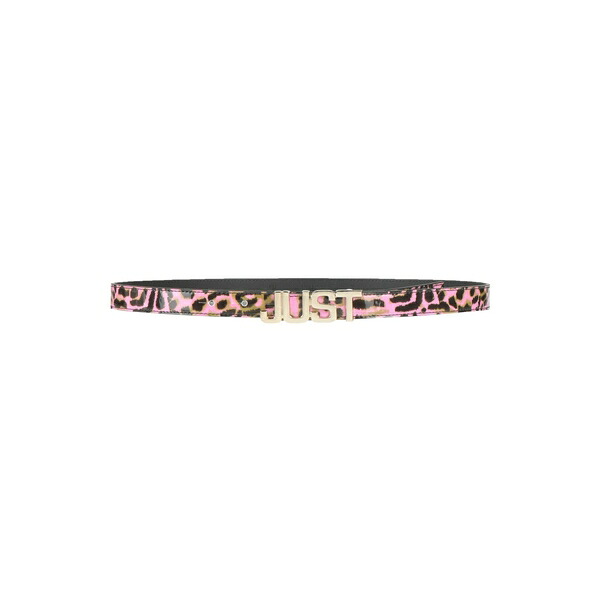 【送料無料】 ロベルトカヴァリ レディース ベルト アクセサリー Belts Pink