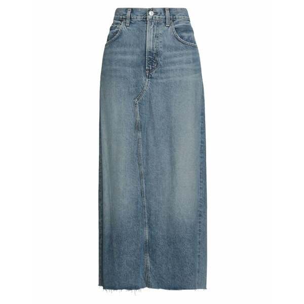 【送料無料】 シチズンズ オブ ヒューマニティ レディース スカート ボトムス Denim skirts Blue