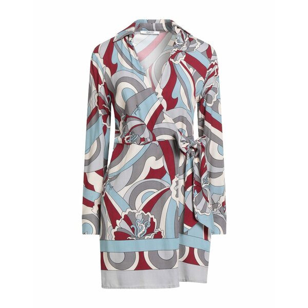 【送料無料】 ガウド レディース ワンピース トップス Mini dresses Grey