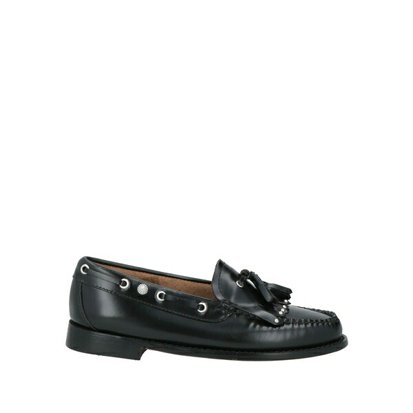 【送料無料】 ジー.エイチ. バス & コー レディース スリッポン・ローファー シューズ Loafers Black|asty