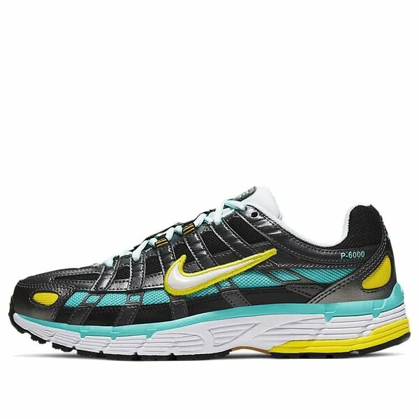 Nike ナイキ レディース スニーカー 【(WMNS) Nike P-6000 Black Teal Yellow 'Aurora' BV1021-005】 サイズ US_8.5(25.5cm)|asty