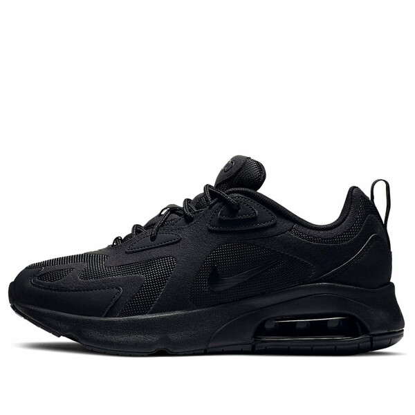 Nike ナイキ レディース スニーカー 【(WMNS) Nike Air Max 200 \'Triple Black\' AT6175-003】 サイズ US_6(23.0cm)|asty