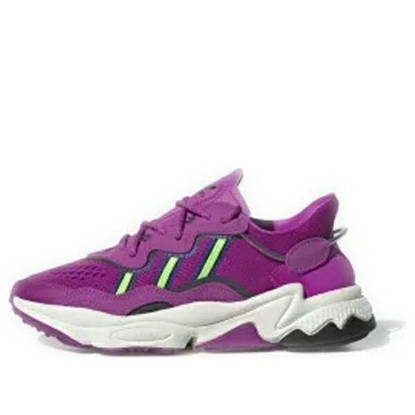 adidas アディダス レディース スニーカー  【(WMNS)adidas Ozweego \u0027Vivd Pink Solar Green\u0027 EH1197】  大きさ US_8.5(25.5珊)