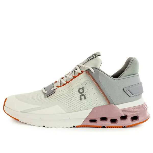 On Running オン 駈けっくら レディース スニーカー  【(WMNS) On Running Cloudnova \u0027Flux Undyed White Zephyr\u0027 3WD10381179】  大きさ US_6.5(23.5糎)