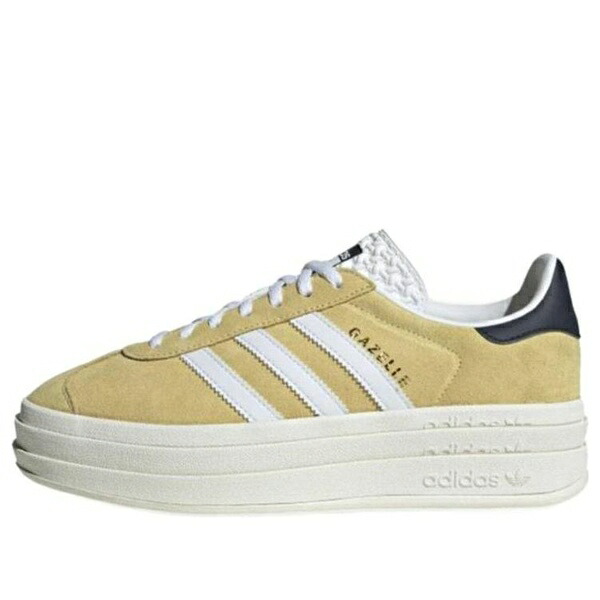adidas アディダス レディース スニーカー  【(WMNS) adidas Gazelle Bold \u0027Almost Yellow\u0027 HQ6891】  大いさ US_5.5(22.5糎)