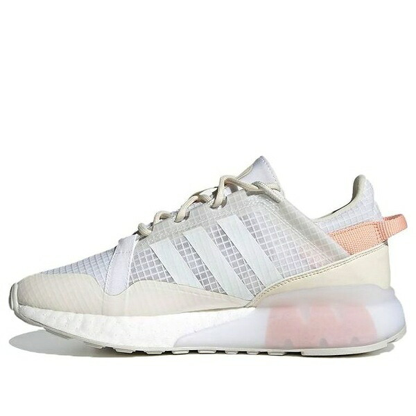 adidas アディダス レディース スニーカー 【(WMNS) adidas ZX 2K Boost Pure 'White Blush' G55514】 サイズ US_7.5(24.5cm)|asty