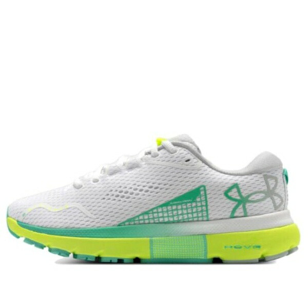 Under Armour アンダーアーマー レディース スニーカー  【(WMNS) Under Armour HOVR Infinite 5 \u0027White Green\u0027 3026550-101】  大きさ US_W_10