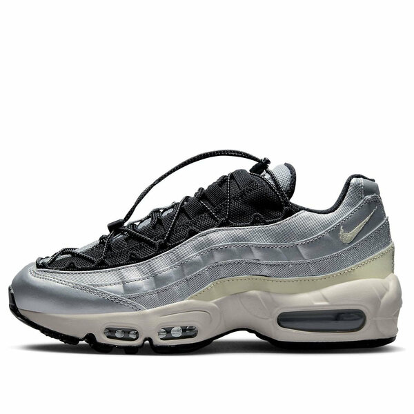 Nike ナイキ レディース スニーカー  【(WMNS) Nike Air Max 95 \u0027Speed Lacing - Metallic Silver\u0027 FD0798-001】  大きさ US_8(25.0糎)