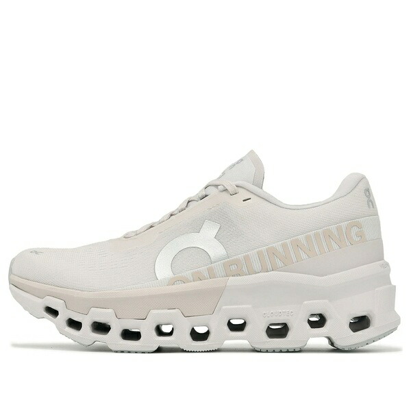 On Running オン 駈けっくら レディース スニーカー  【(WMNS) On Running Cloudmonster 2 \u0027Sand Frost\u0027 3WE10110838】  大きさ US_8.5(25.5珊)