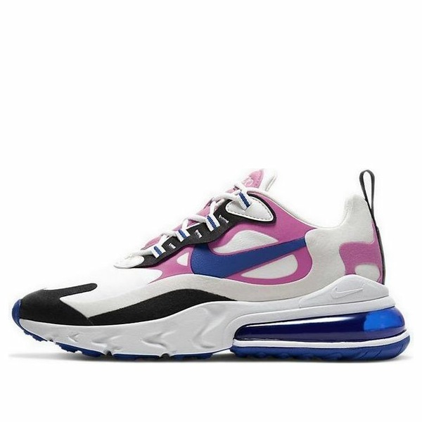 Nike ナイキ レディース スニーカー  【(WMNS) Nike Air Max 270 React \u0027White Fuchsia Blue\u0027 CI3899-100】  大いさ US_6.5(23.5糎)