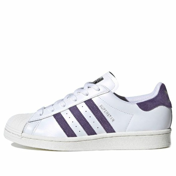 adidas アディダス レディース スニーカー  【(WMNS) adidas Superstar \u0027White Tech Purple\u0027 FV3373】  大きさ US_7.5(24.5珊)