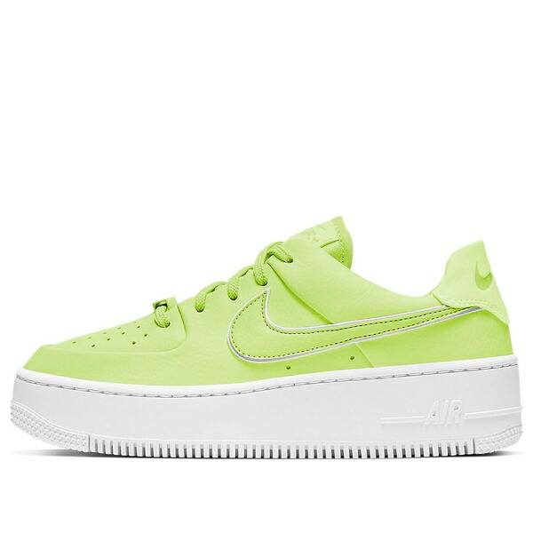 Nike ナイキ レディース スニーカー  【(WMNS) Nike Air Force 1 Sage Low \u0027Barely Volt\u0027 CJ1642-700】  大きさ US_7(24.0糎)