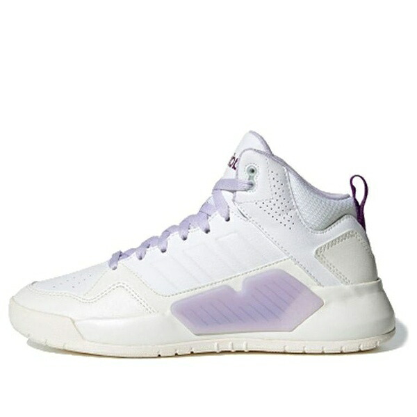 adidas アディダス レディース スニーカー 【(WMNS) adidas neo Play9tis 2.0 'White Purple' EG6688】 サイズ US_6.5(23.5cm)｜asty