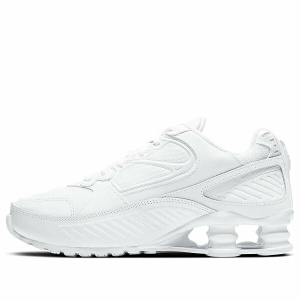 Nike ナイキ レディース スニーカー  【(WMNS) Nike Shox Enigma \u0027Triple White\u0027 BQ9001-101】  大きさ US_8.5(25.5糎)