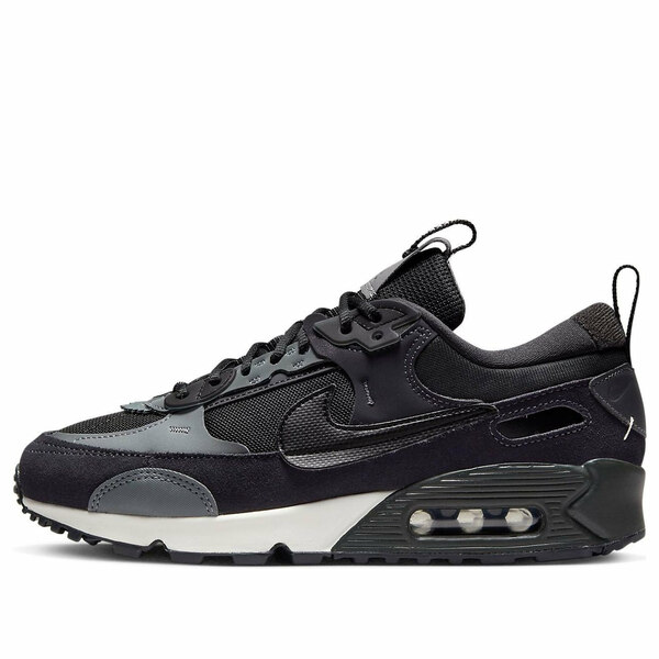 Nike ナイキ レディース スニーカー 【(WMNS) Nike Air Max 90 Futura 'Black Iron Grey' DM9922-003】 サイズ US_7(24.0cm)|asty