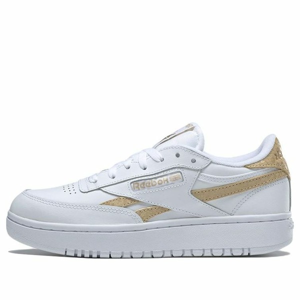 Reebok リーボック レディース スニーカー  【(WMNS) Reebok Club C Double Revenge \u0027White Sahara\u0027 GY1382】  大きさ US_7(24.0糎)