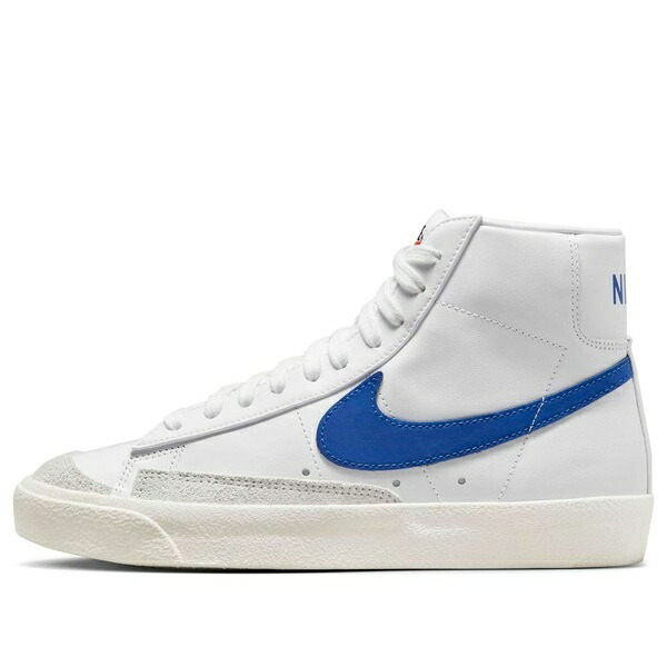 Nike ナイキ レディース スニーカー  【(WMNS) Nike Blazer Mid 77 \u0027Sail Game Royal\u0027 CZ1055-124】  大きさ US_9(26.0珊)
