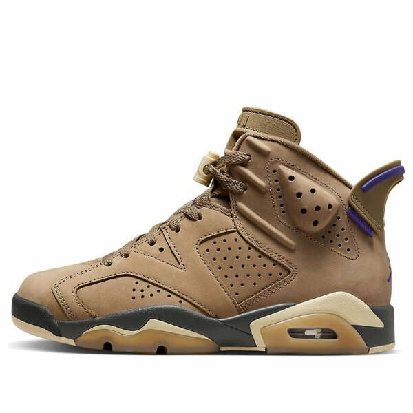 Jordan ジョーダン レディース スニーカー  【(WMNS) Air Jordan 6 Retro GORE-TEX \u0027Brown Kelp\u0027 FD1643-300】  大きさ US_7(24.0珊)