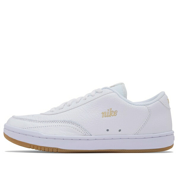 Nike ナイキ レディース スニーカー  【(WMNS) Nike Court Vintage Premium \u0027Summit White Metallic Gold\u0027 CW1067-104】  大きさ US_6.5(23.5珊)
