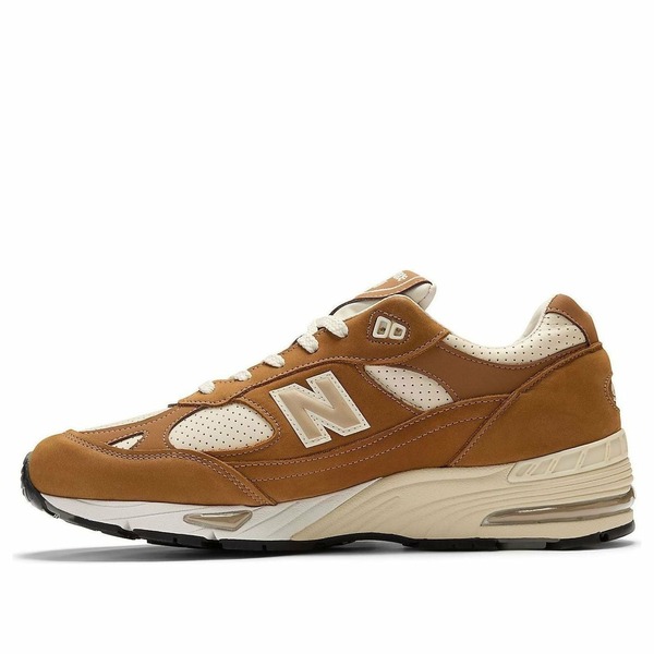 New Balance ニュー平衡にする レディース スニーカー  【(WMNS) New Balance 991v1 Made インチ UK \u0027Chipmunk Birch\u0027 W991TW1】  大きさ US_5.5(22.5珊)