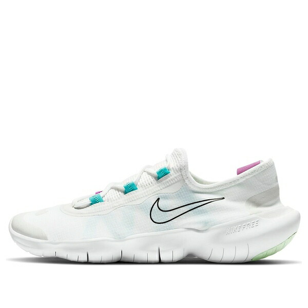 Nike ナイキ レディース スニーカー  【(WMNS) Nike Free RN 5.0 2020 \u0027White Multi\u0027 CJ0270-102】  大きさ US_8.5(25.5珊)