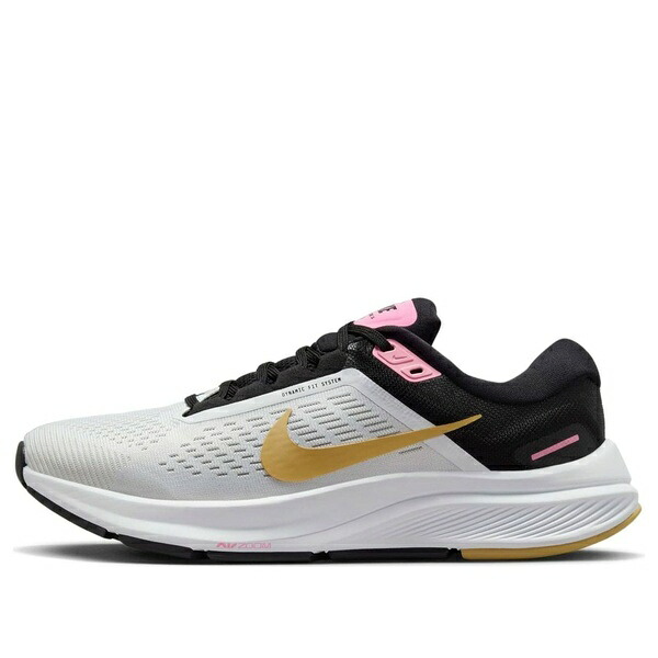 Nike ナイキ レディース スニーカー  【(WMNS) Nike Air Zoom Structure 24 \u0027White Black Wheat Gold\u0027 DA8570-106】  大いさ US_9.5(26.5糎)